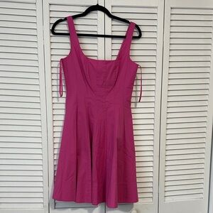 Staud Pink Sleeveless Dress